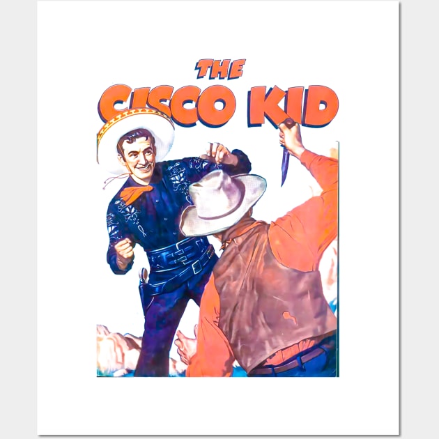 Comic Book The Cisco Kid Western Cowboy Vintage Retro Horse Wall Art by REVISTANGO